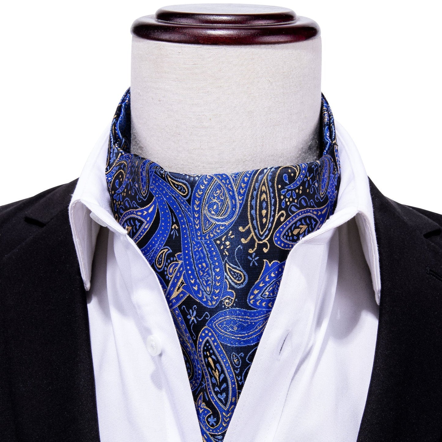 The Deep Sea Ascot, Pocket Square and Cufflinks ascot - Sophisticated Gentlemen