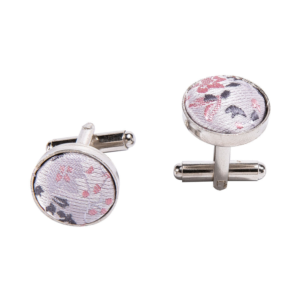 Pink Floral Bow Tie Set bow ties    - Sophisticated Gentlemen