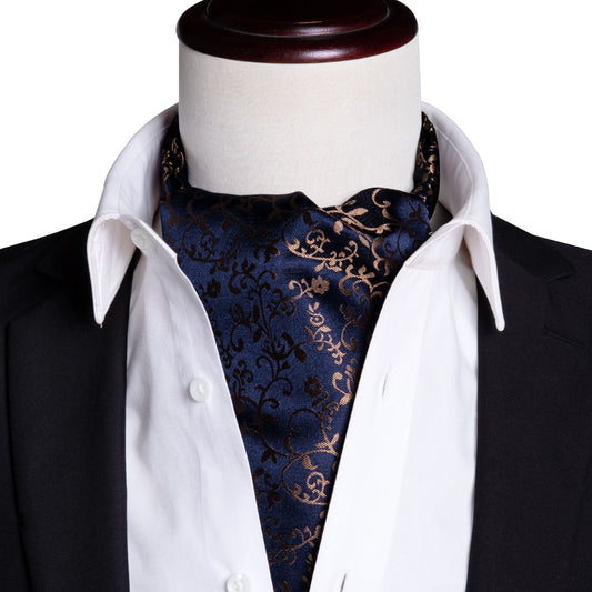 The Stallion Floral Ascot and Pocket Square Ascot    - Sophisticated Gentlemen