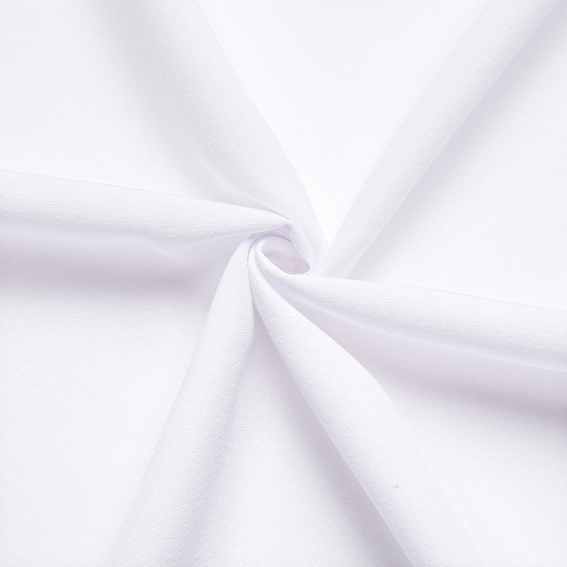 White Solid Dress Shirt shirt - Sophisticated Gentlemen