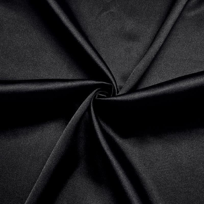 Black Solid Satin Dress Shirt shirt - Sophisticated Gentlemen