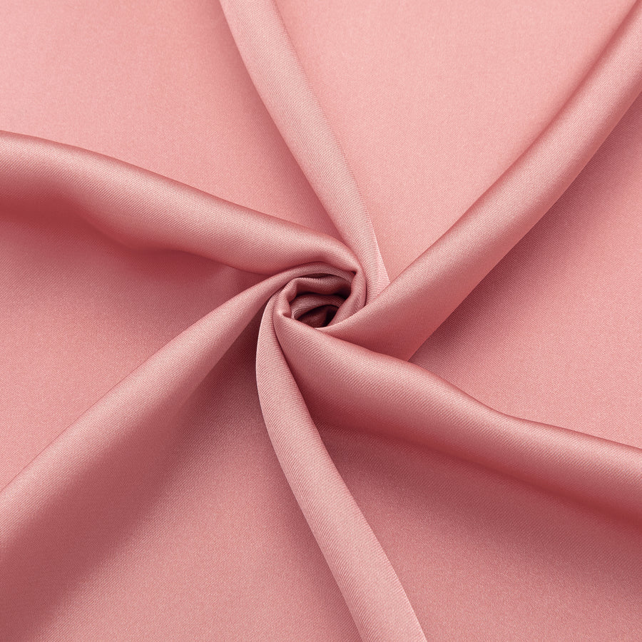 Rose Pink Solid Satin Chiffon Non-Stretch Dress Shirt shirt - Sophisticated Gentlemen