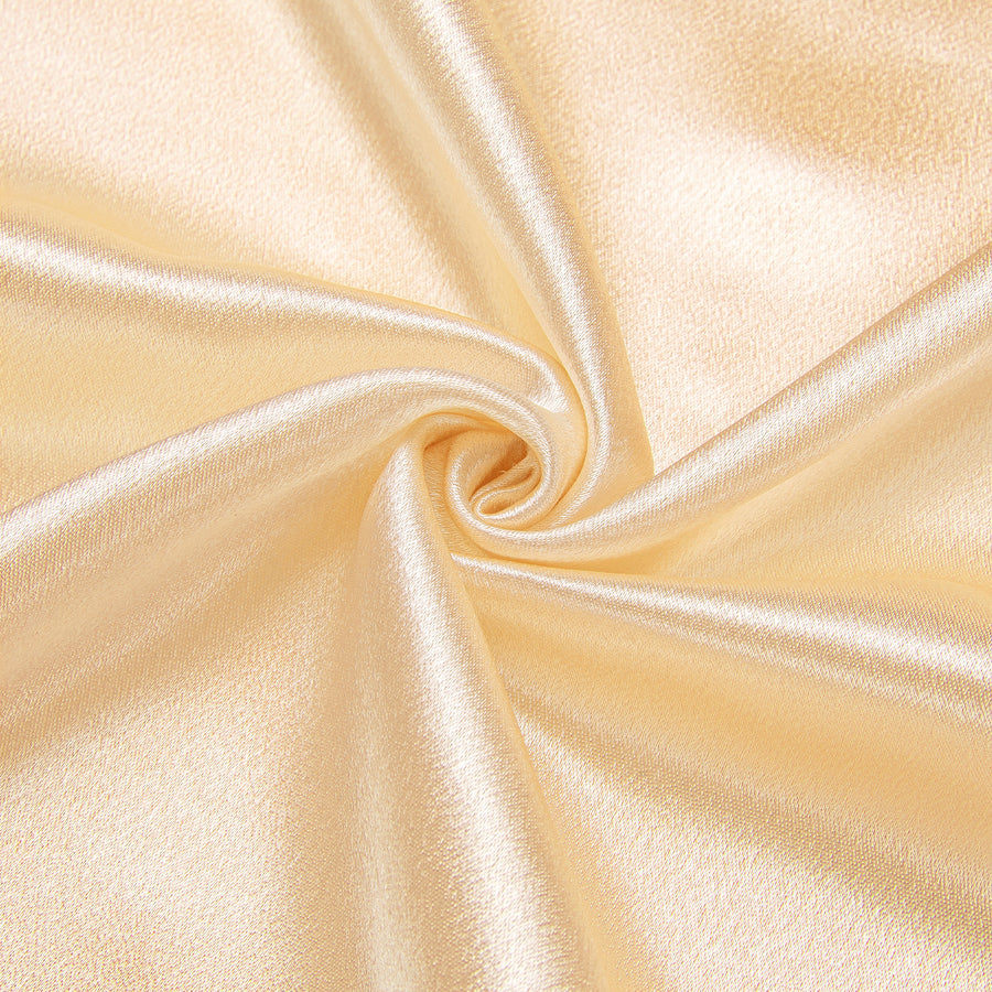 Light Yellow Solid Satin Dress Shirt shirt - Sophisticated Gentlemen