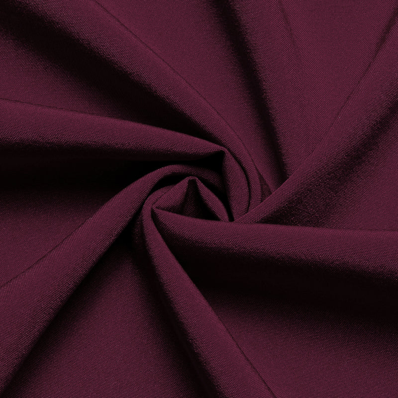 Burgundy Cotton Solid Silk Dress Shirt shirt - Sophisticated Gentlemen