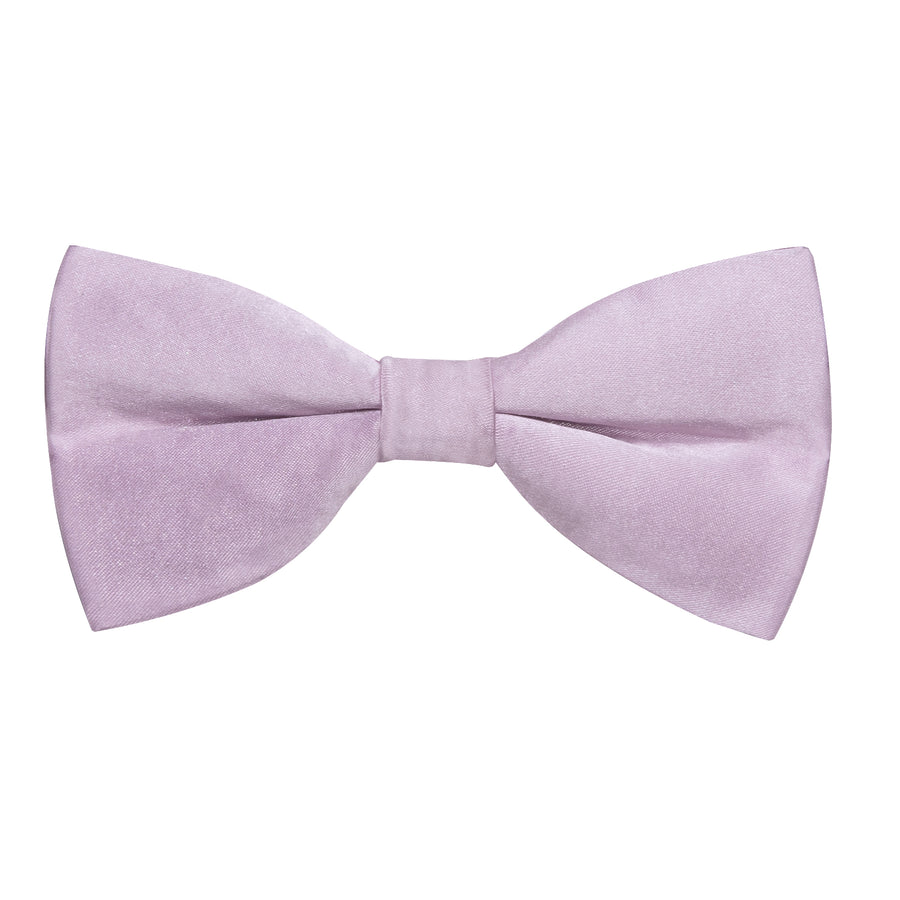 Light Purple Pink Solid Men's Bowtie Vest Set vest set - Sophisticated Gentlemen