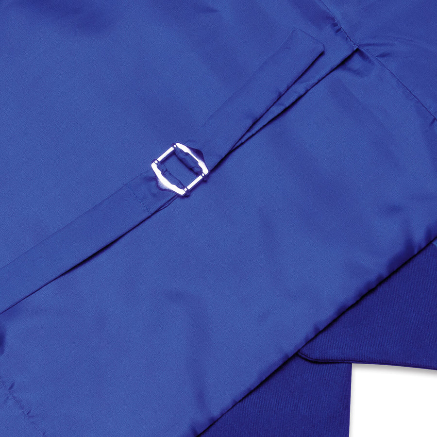 Cobalt Blue Solid Silk Vest Set vest set - Sophisticated Gentlemen