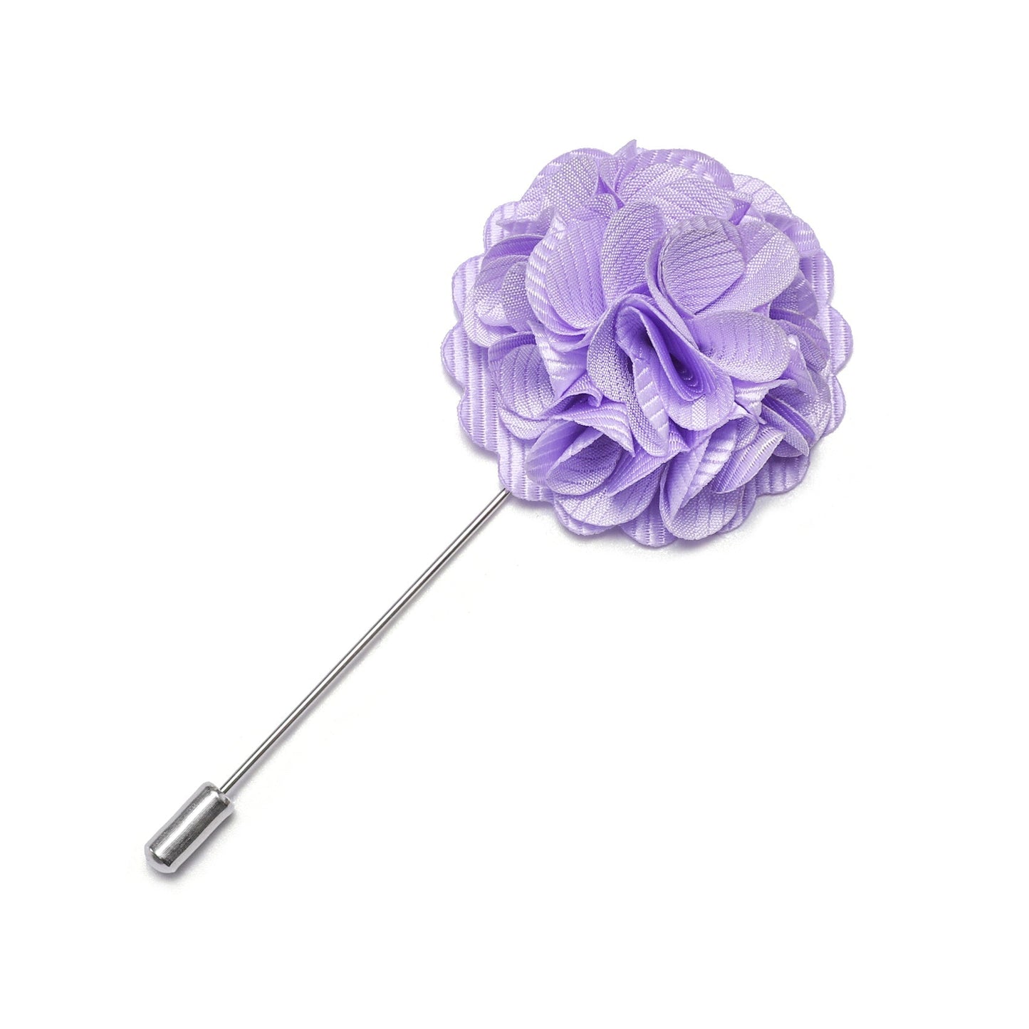 Lilac Floral Lapel Pin lapel pin - Sophisticated Gentlemen