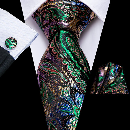 Avatar Tie, Pocket Square and Cufflinks tie sets    - Sophisticated Gentlemen