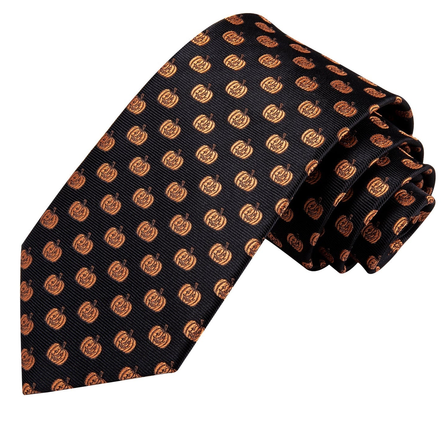 Halloween Pumpkin Tie Set - SOPHGENT