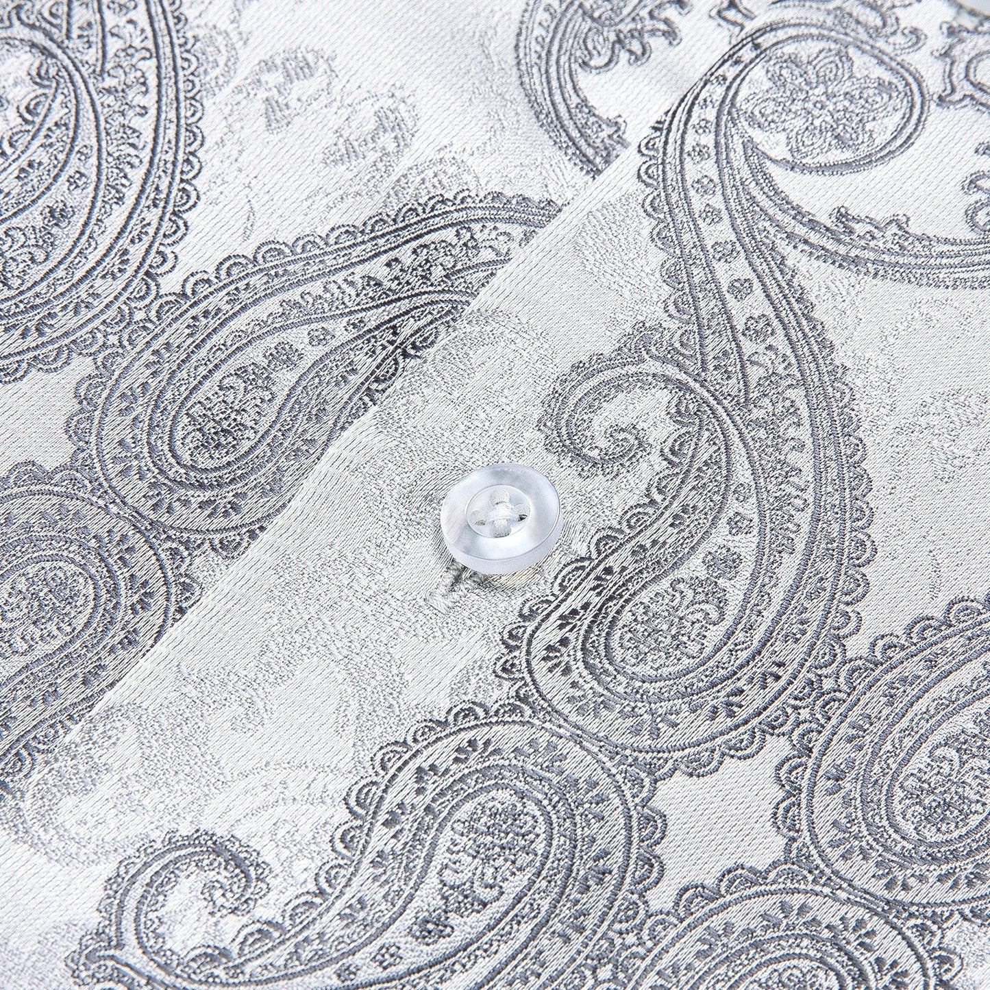 Silver Ornamental Dress Shirt shirt - Sophisticated Gentlemen