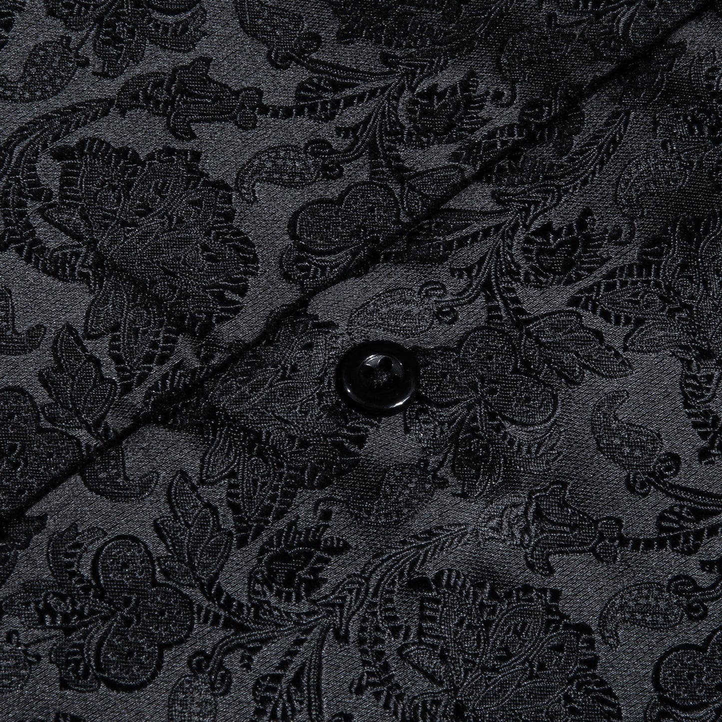 Black Floral Dress Shirt shirt - Sophisticated Gentlemen