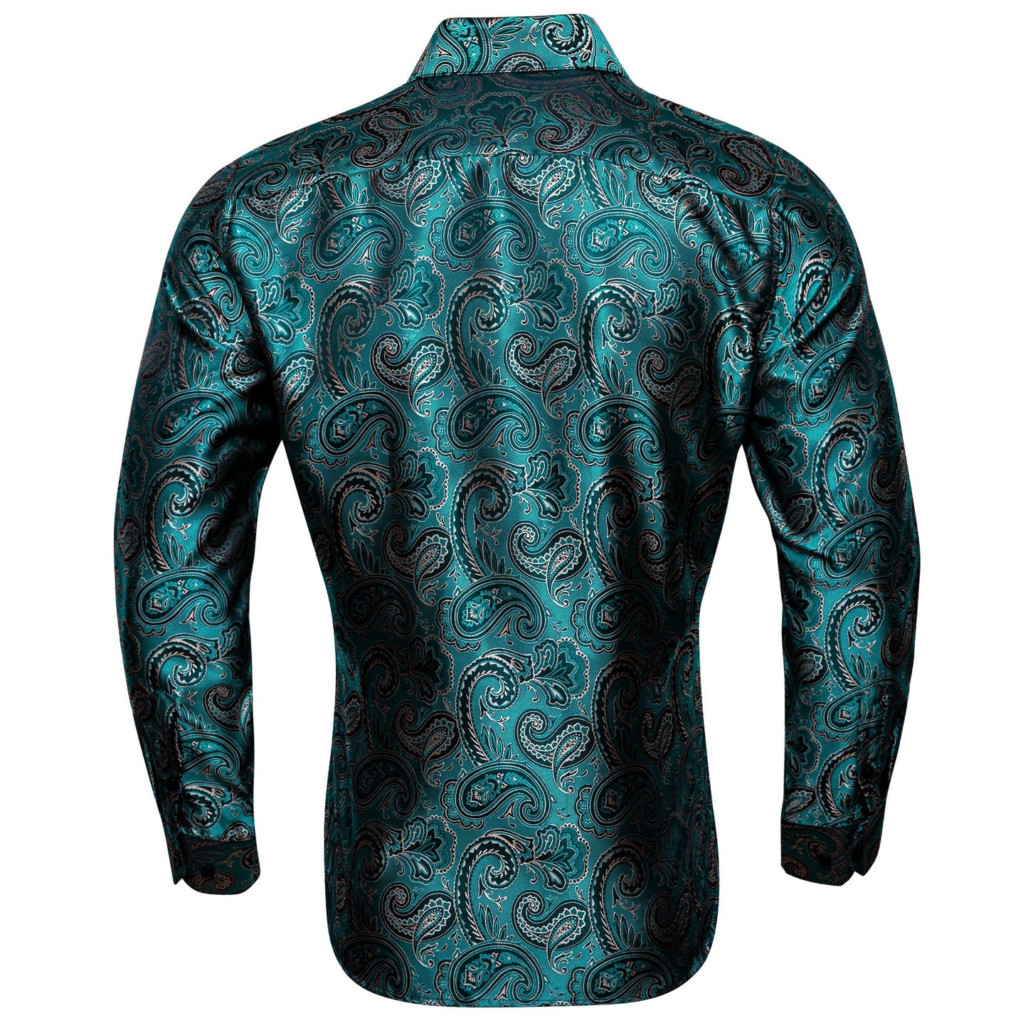 Deep Lake Paisley Dress Shirt shirt - Sophisticated Gentlemen