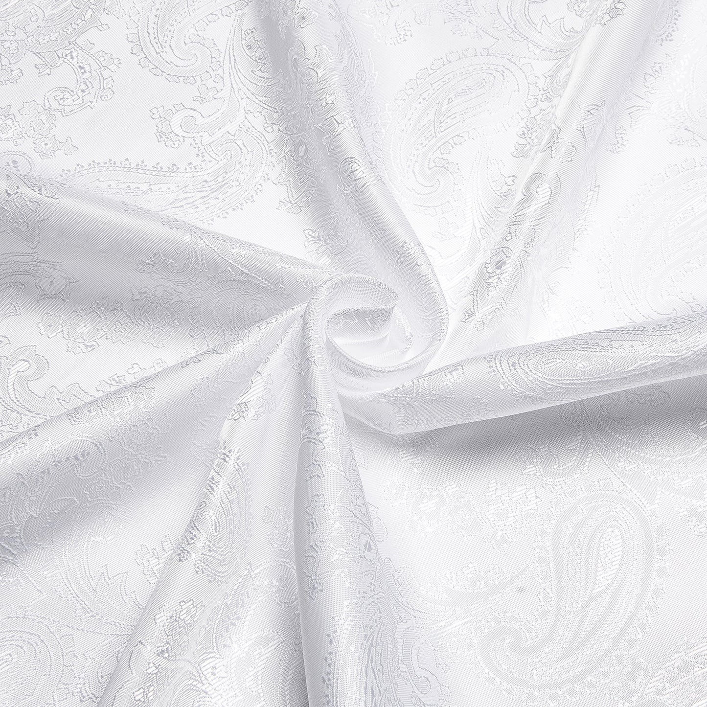 White Paisley Dress Shirt shirt - Sophisticated Gentlemen
