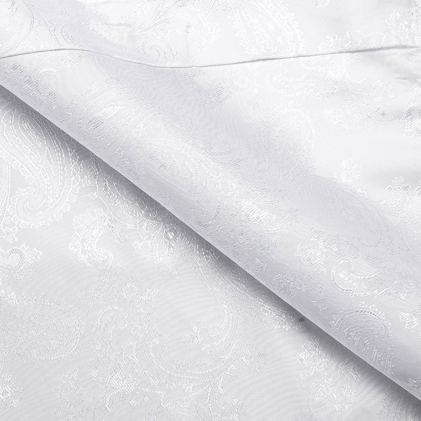 White Paisley Dress Shirt shirt - Sophisticated Gentlemen