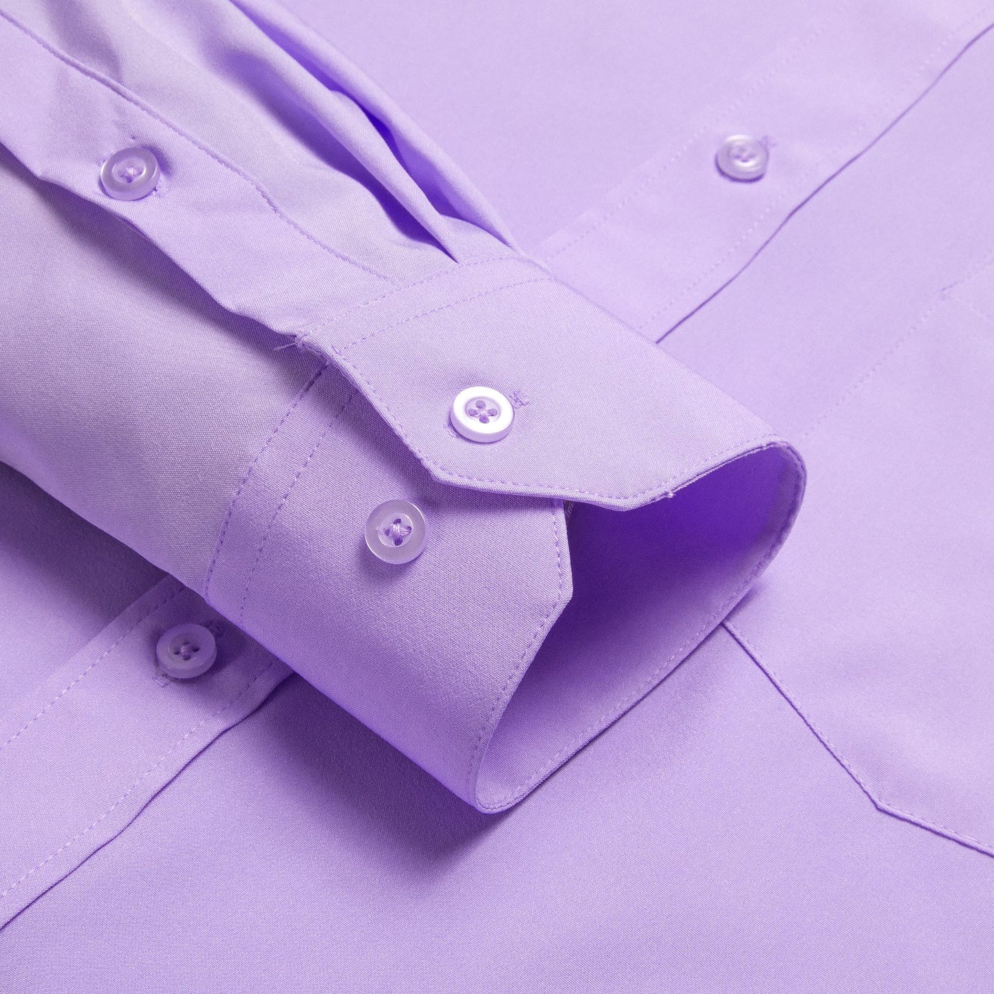 Collarless Lavender Dress Shirt shirt - Sophisticated Gentlemen