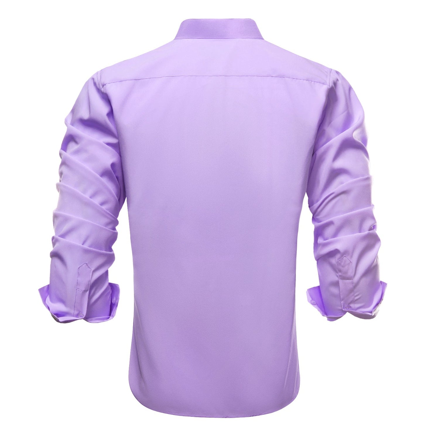 Collarless Lavender Dress Shirt shirt - Sophisticated Gentlemen
