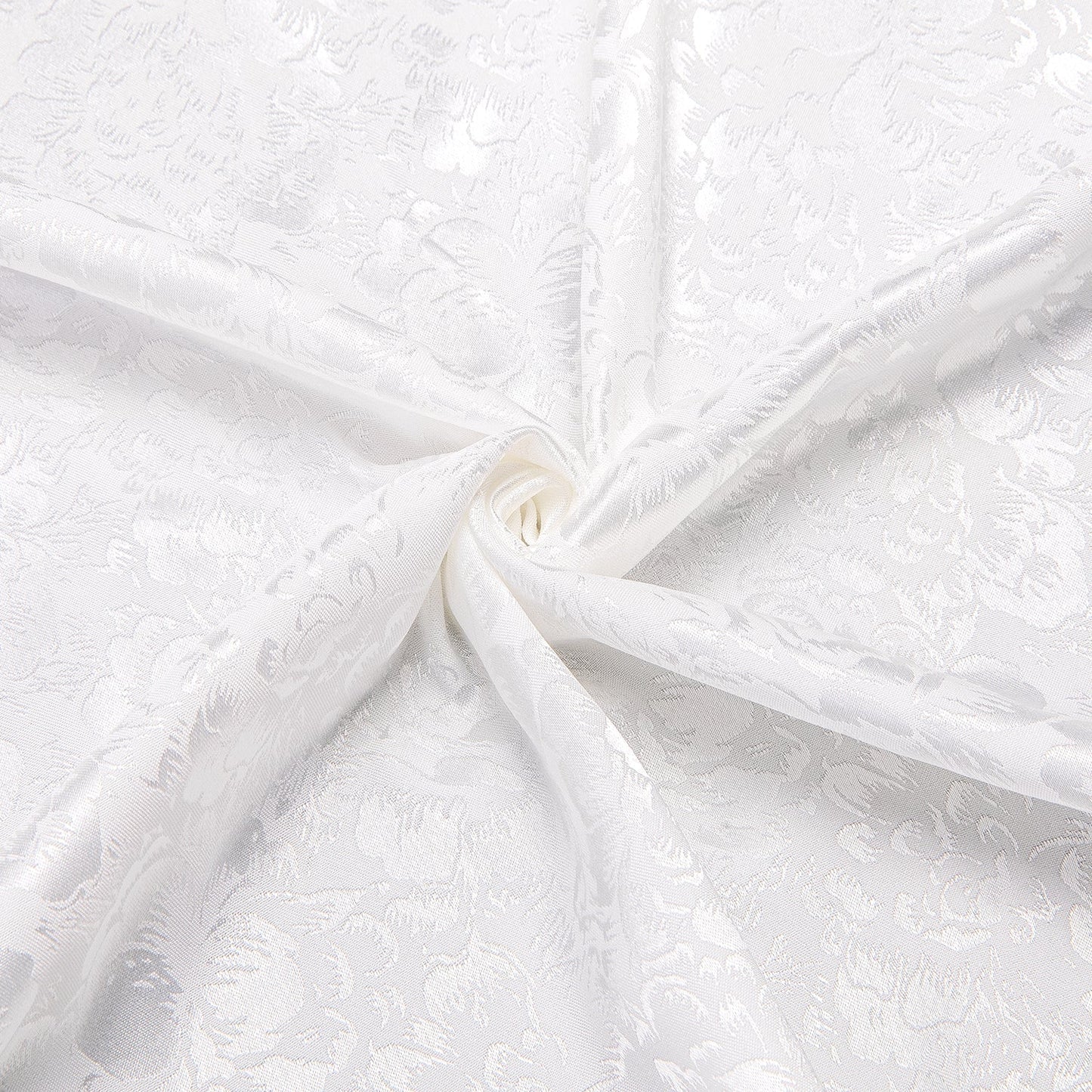 White Floral Silk Dress Shirt shirt - Sophisticated Gentlemen