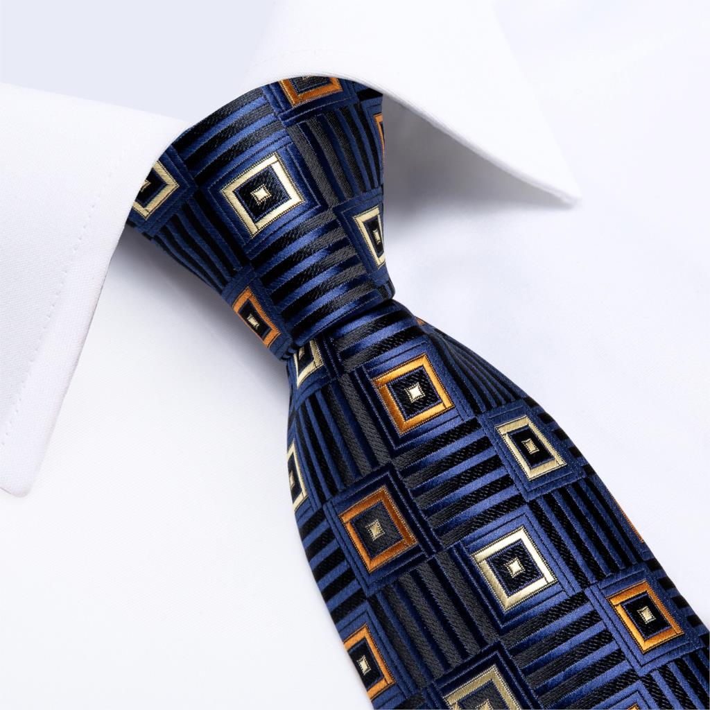 Windows At Night Tie, Pocket Square and Cufflinks tie sets - Sophisticated Gentlemen