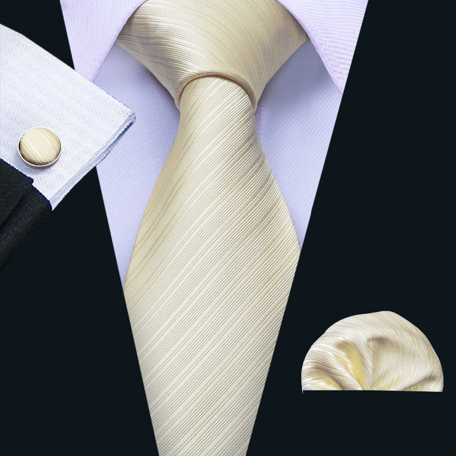 Milky Way Tie, Pocket Square and Cufflinks tie sets - Sophisticated Gentlemen