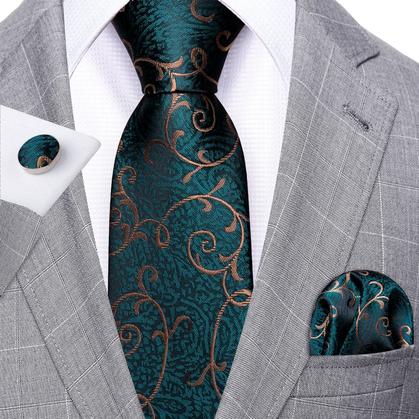 Forest Green Tie Set - SOPHGENT