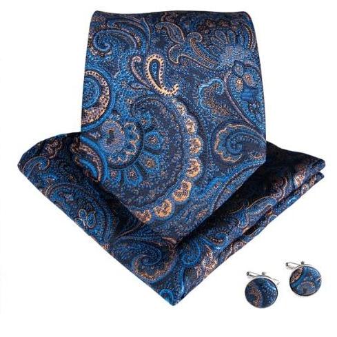 The Miracle Tie, Pocket Square and Cufflinks tie sets - Sophisticated Gentlemen
