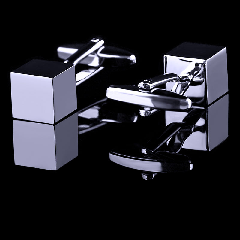 Silver Cube Cufflinks - SOPHGENT
