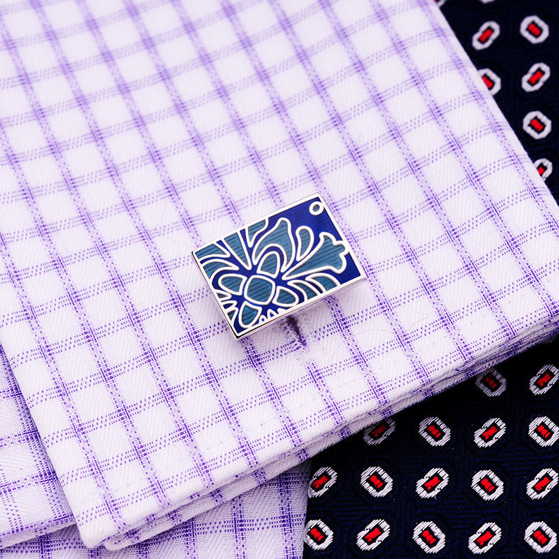 Turquoise Totem Cufflinks Cufflink - Sophisticated Gentlemen