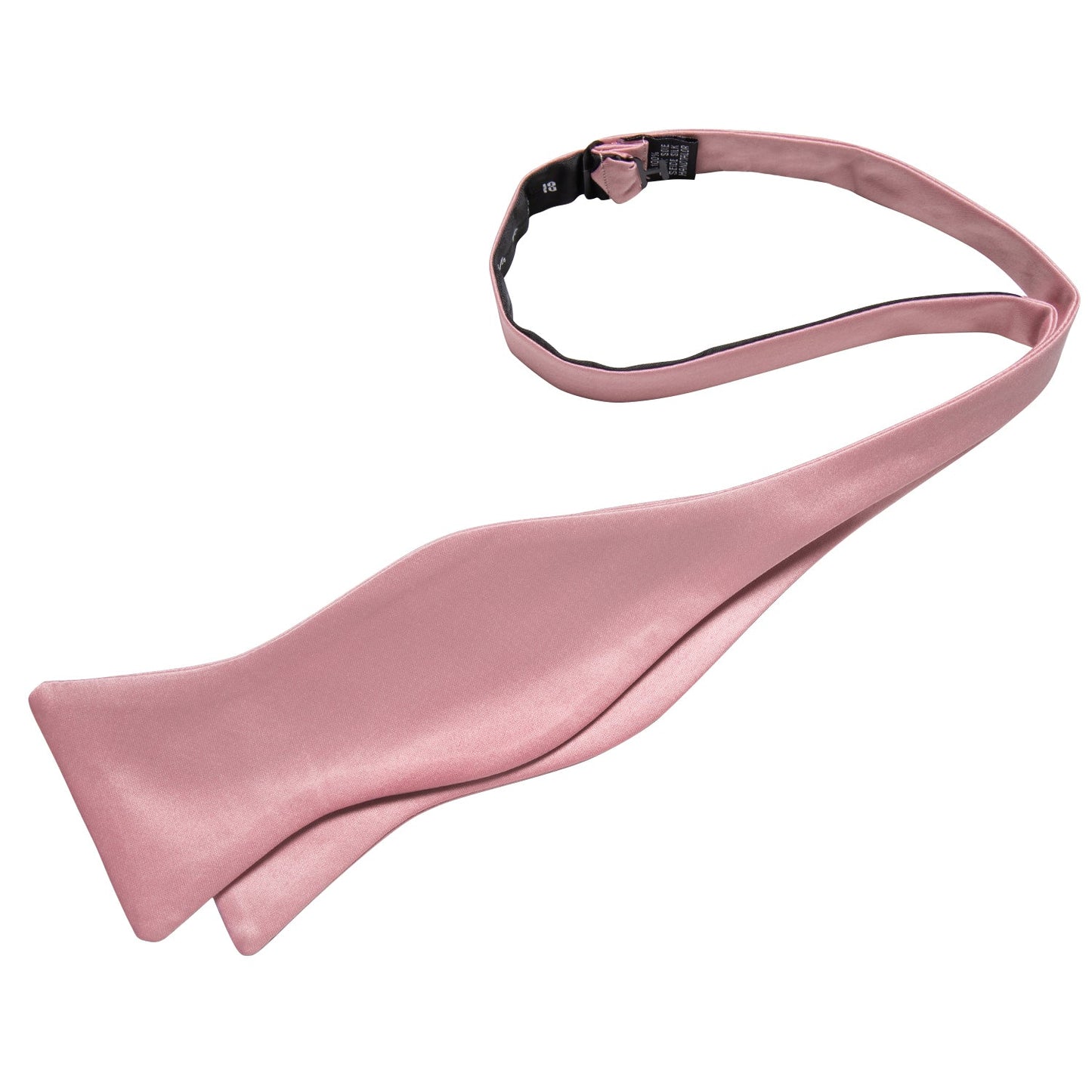 Solid Pink Silk Bow Tie bow tie - Sophisticated Gentlemen