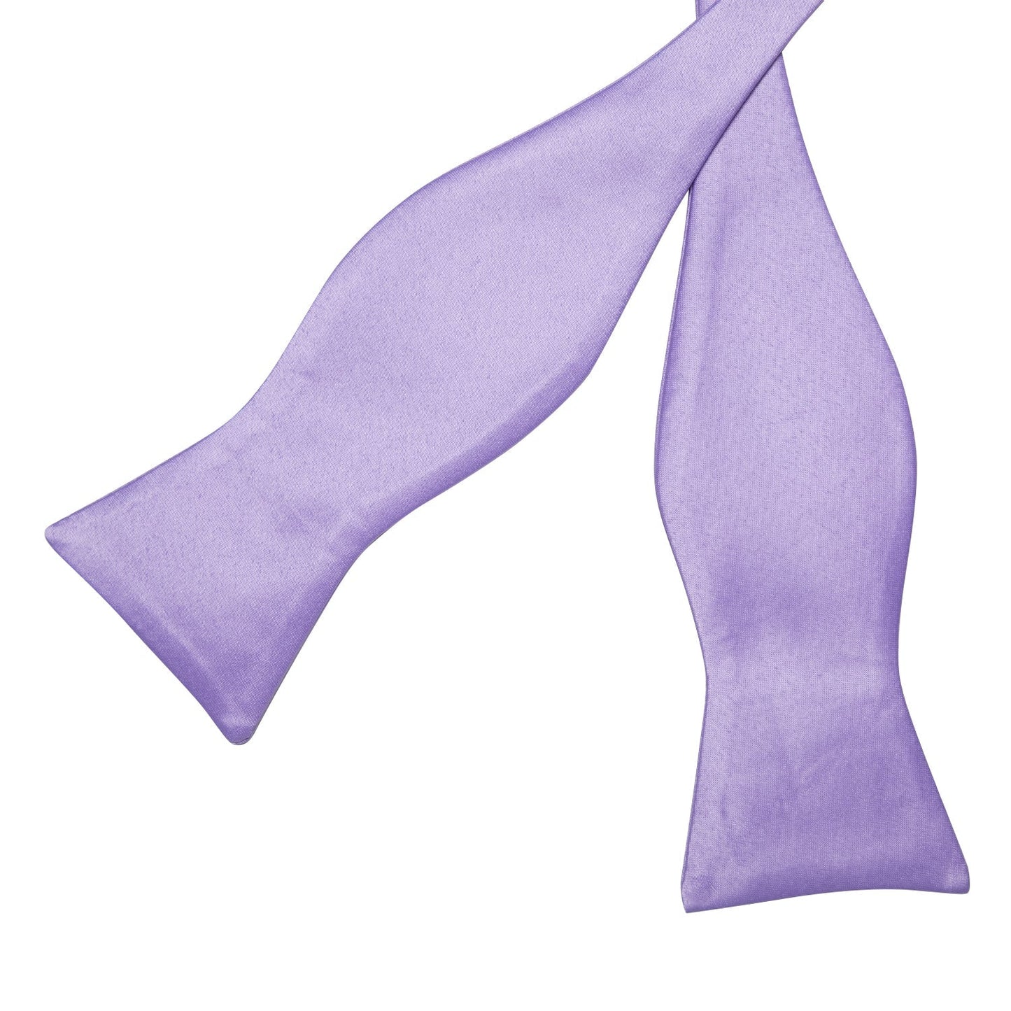 Solid Purple Silk Bow Tie bow tie - Sophisticated Gentlemen
