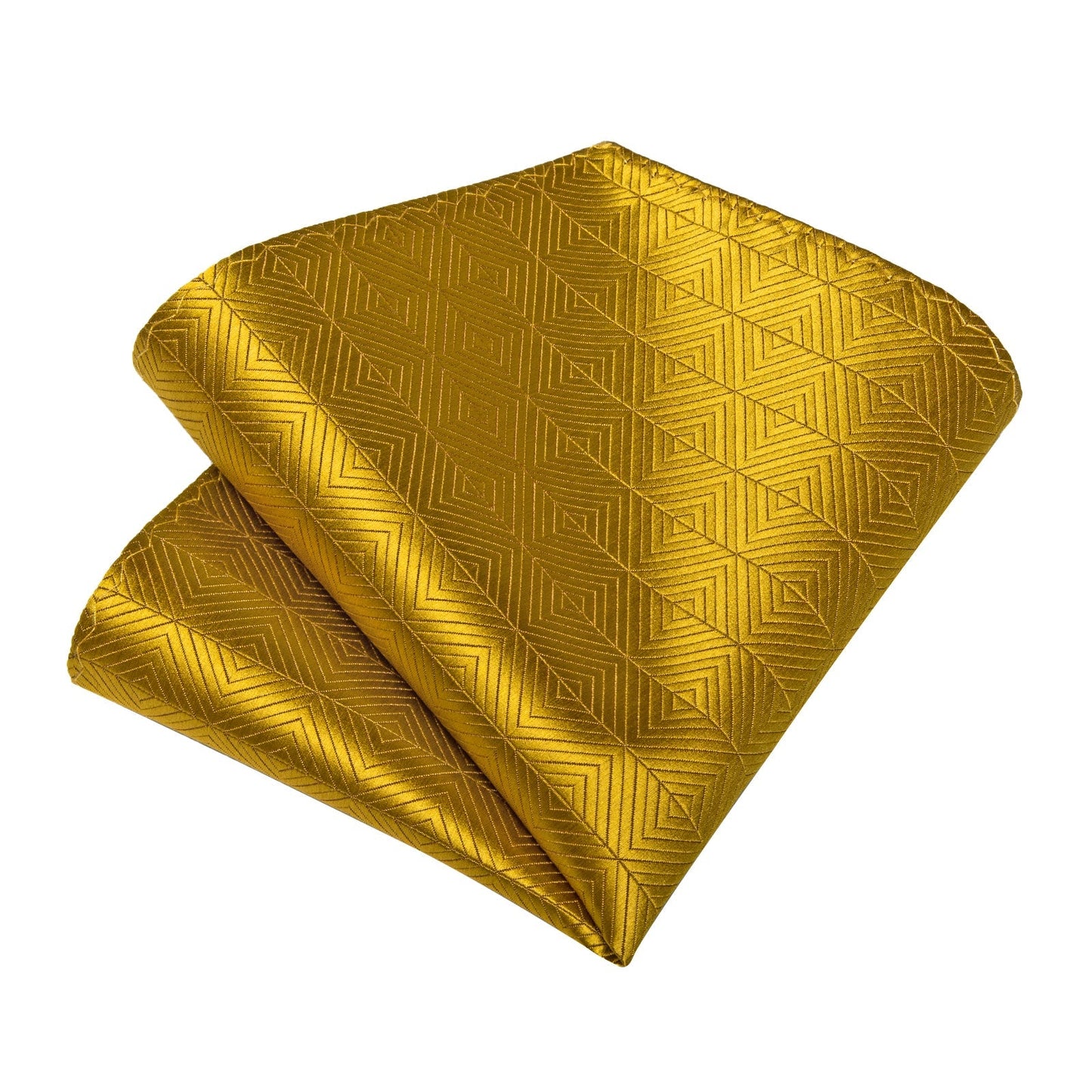 Golden Geometry Tie Set tie set - Sophisticated Gentlemen