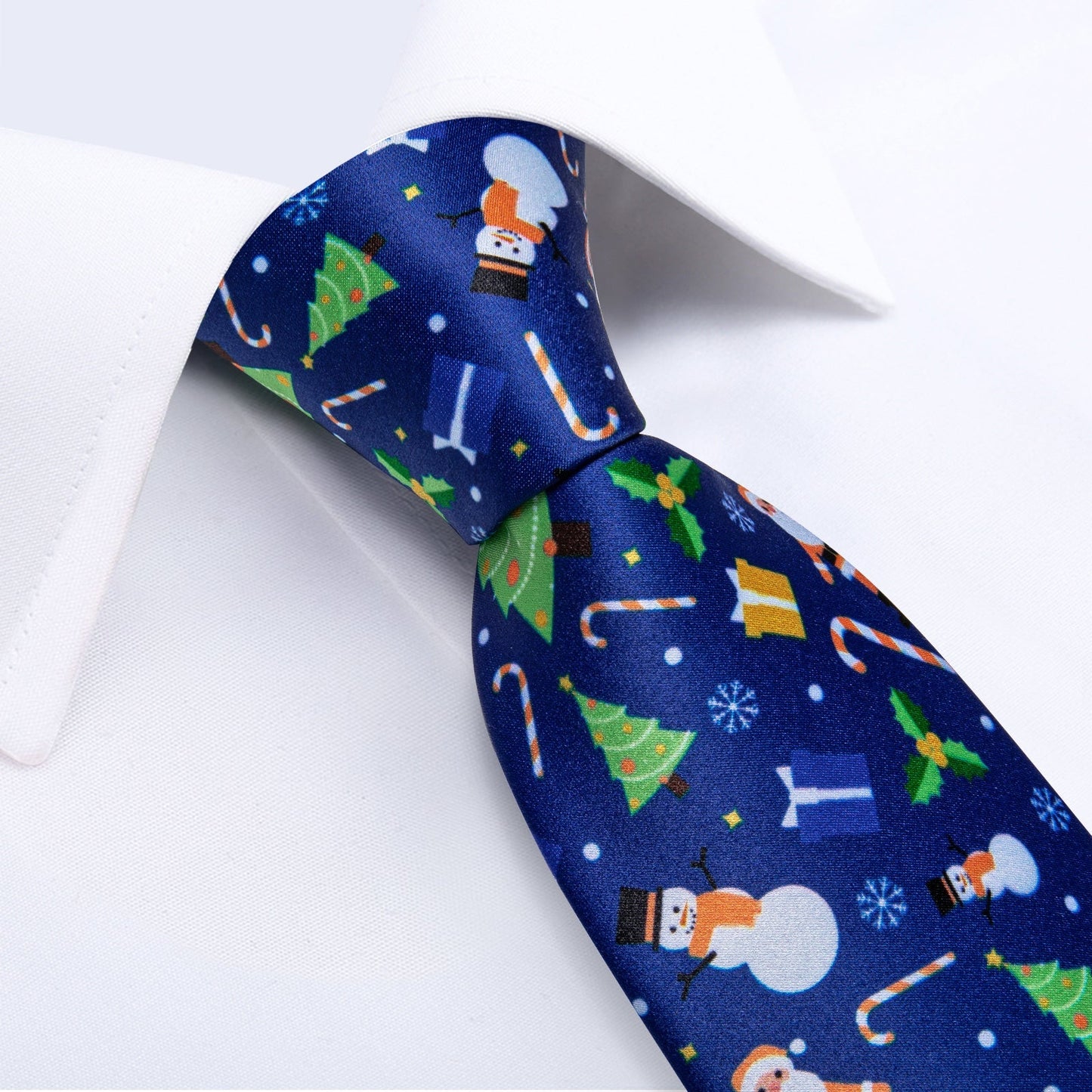 Christmas Tie Set In Blue tie sets - Sophisticated Gentlemen