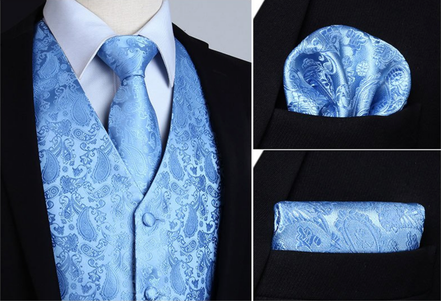 Iceland Paisley Vest Set vest - Sophisticated Gentlemen