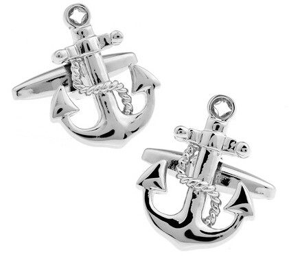 Anchors Aweigh Cufflinks cufflink - Sophisticated Gentlemen
