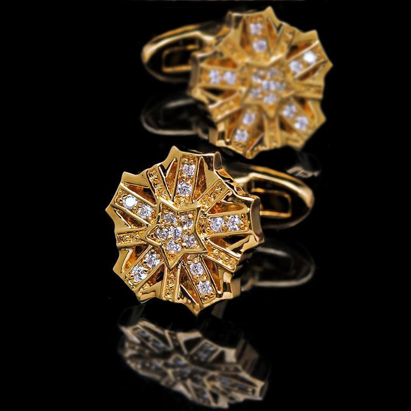 Crystal Star Cufflinks cufflink - Sophisticated Gentlemen