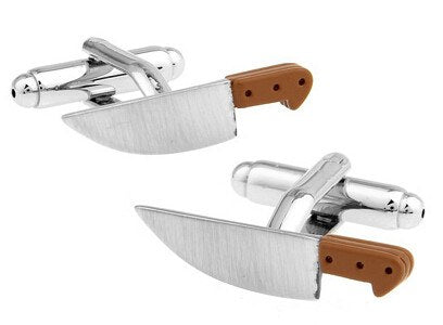 Mise En Place Knife Cufflinks cufflink - Sophisticated Gentlemen