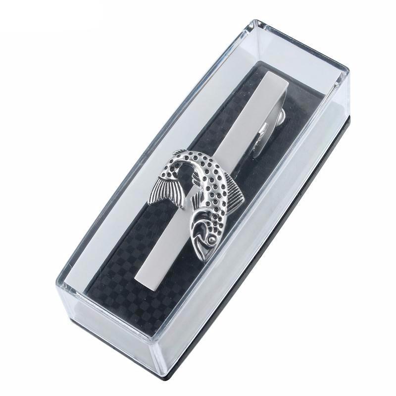 Leaping Fish Tie Clip tie clip - Sophisticated Gentlemen