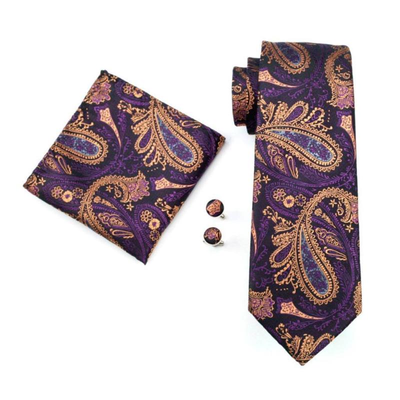 Dornan Tie, Pocket Square and Cufflinks - SOPHGENT