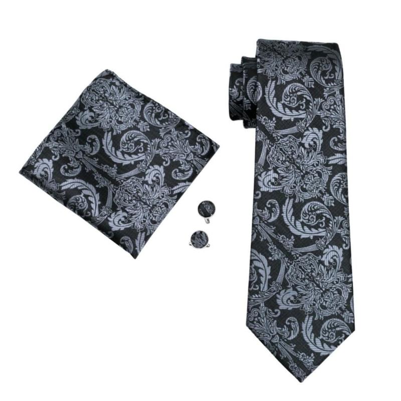 Ortega Tie, Pocket Square and Cufflinks Tie sets - Sophisticated Gentlemen