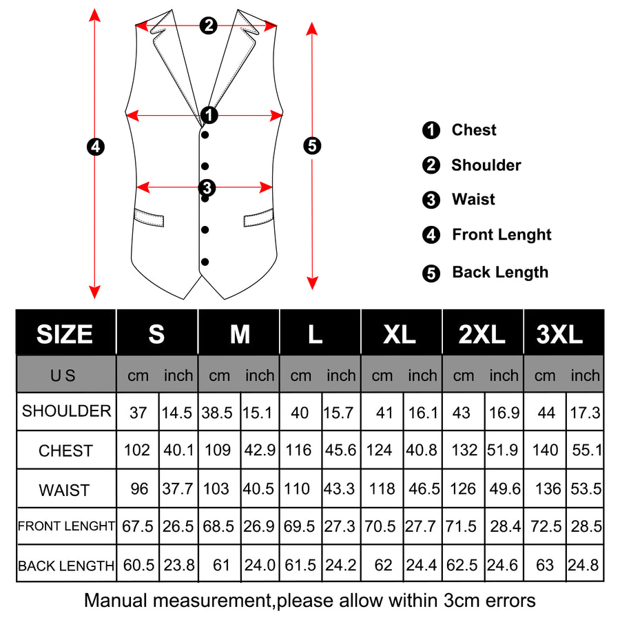Black Red Paisley Jacquard Silk Men's Collar Bowtie Vest Set vest set    - Sophisticated Gentlemen