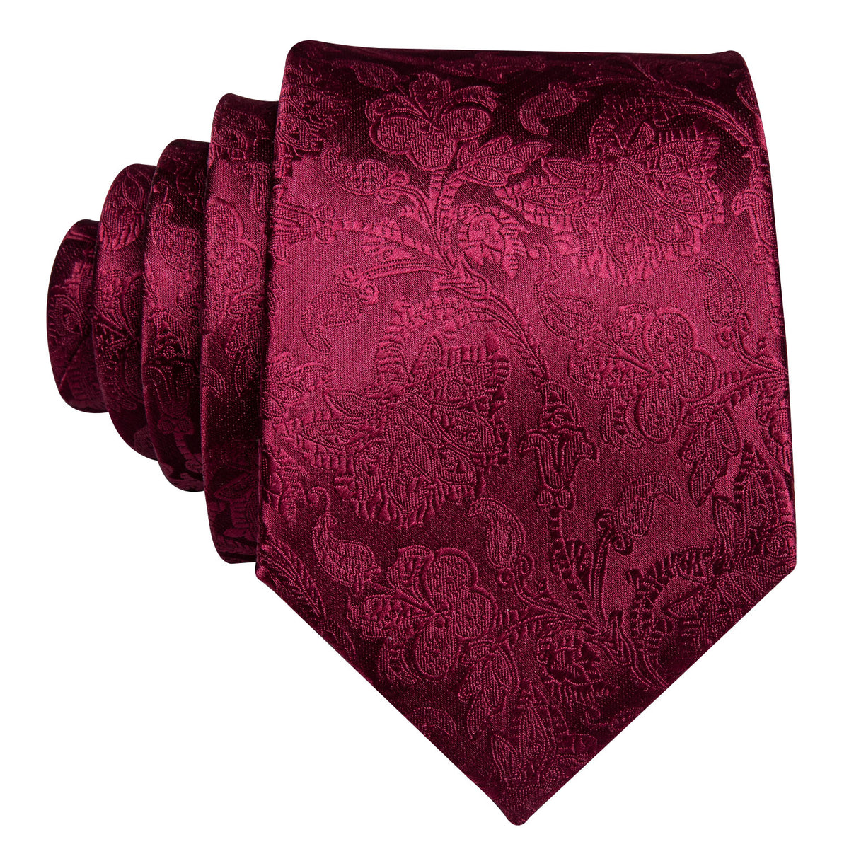 Burgundy Premium Tie Set tie sets    - Sophisticated Gentlemen
