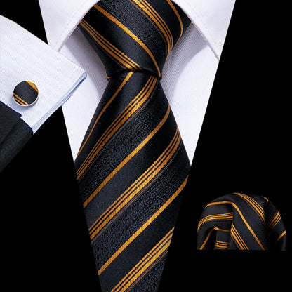 Pink Paisley Tie, Pocket Square and Cufflinks Set tie sets    - Sophisticated Gentlemen