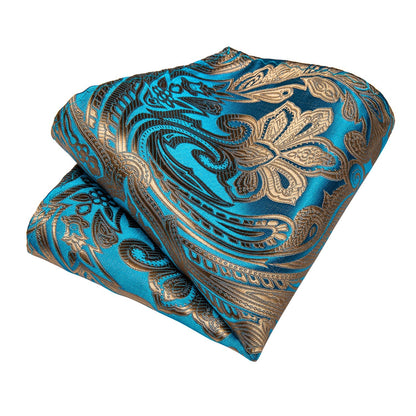 Aquamarine Sunset Tie Set tie sets    - Sophisticated Gentlemen
