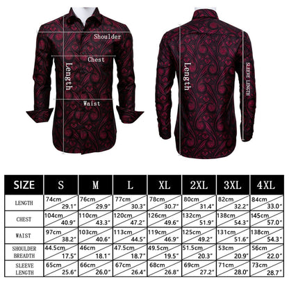 Champagne Purple Novelty Gradient Color Silk Dress Shirt shirt    - Sophisticated Gentlemen