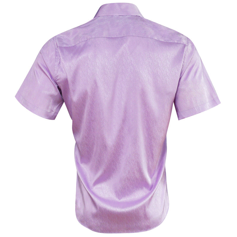 Pale Lilac Solid Dress Shirt shirt    - Sophisticated Gentlemen