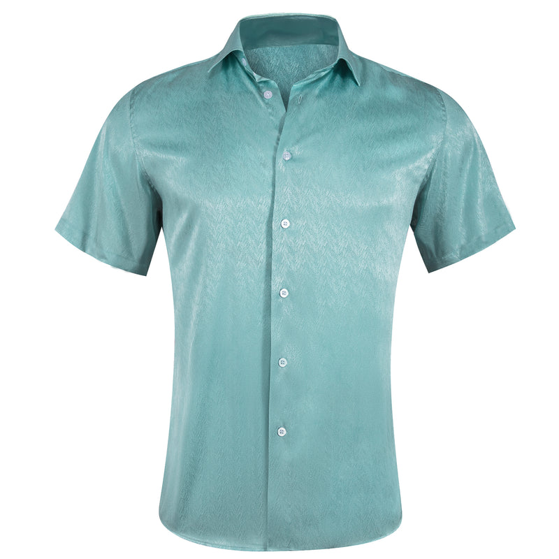 Pale Blue Solid Dress Shirt shirt S   - Sophisticated Gentlemen