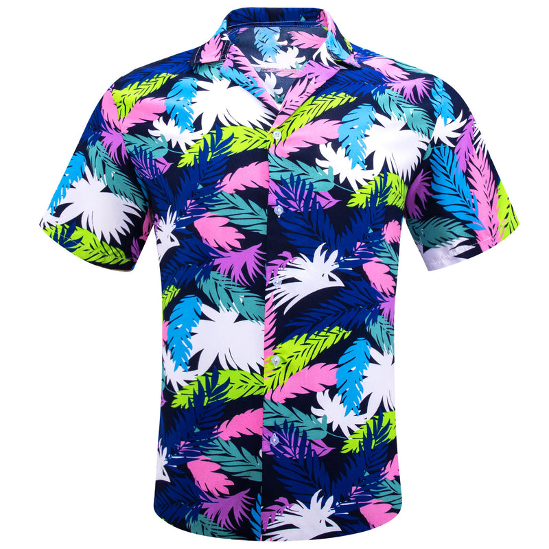 Colorful Leaves Novelty Dress Shirt shirt S   - Sophisticated Gentlemen