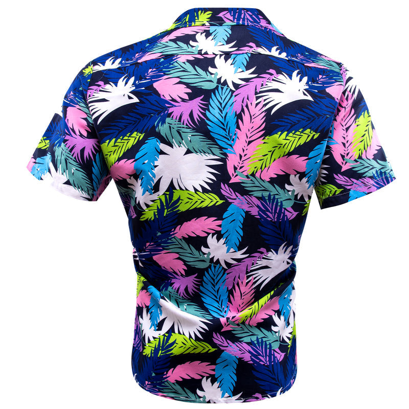 Colorful Leaves Novelty Dress Shirt shirt    - Sophisticated Gentlemen