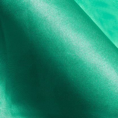 Green Solid Silk Dress Shirt shirt    - Sophisticated Gentlemen