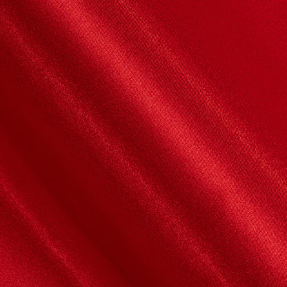 Crimson Solid Silk Dress Shirt shirt    - Sophisticated Gentlemen