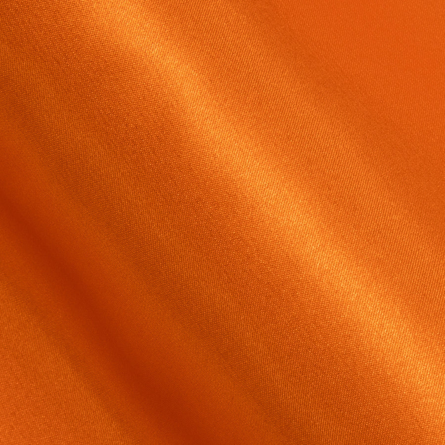 Dark Orange Solid Silk Dress Shirt shirt    - Sophisticated Gentlemen